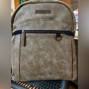 Petunia Pickle Bottom Diaper Bag Backpack in Brioche